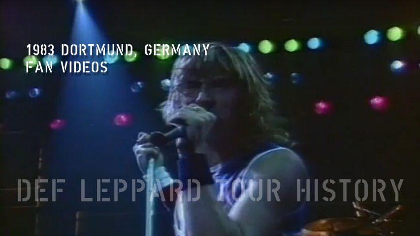 Def Leppard 1983 Fan Videos.