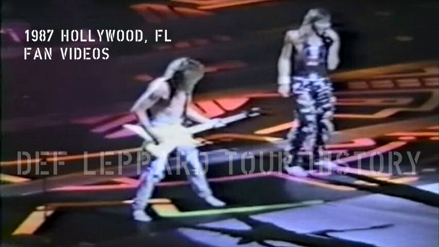Def Leppard 1987 Hollywood Fan Videos.
