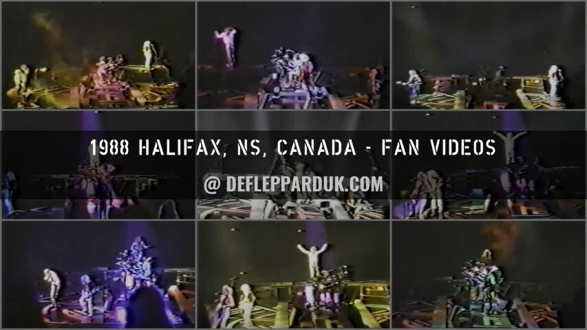 Def Leppard 1988 Fan Videos.