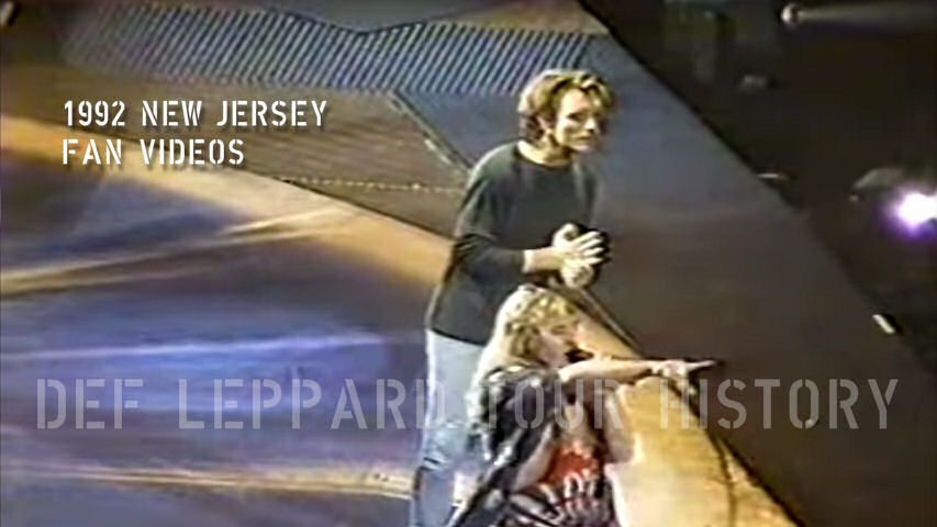 Def Leppard 1992 New Jersey Fan Videos.