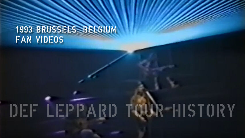 Def Leppard 1993 Fan Videos.