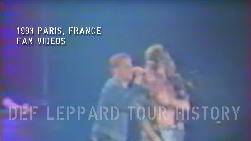 Def Leppard Fan Videos 1993.