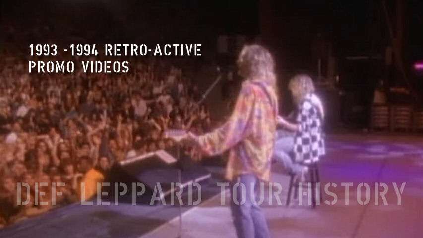 Def Leppard Retro-Active Videos.