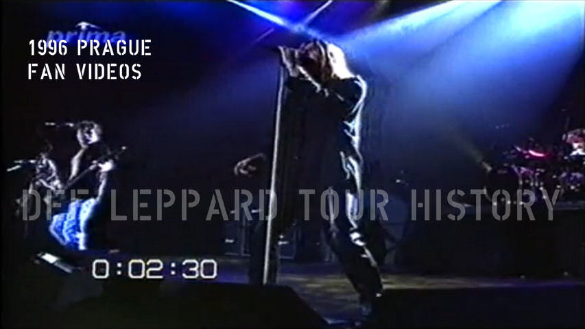 Def Leppard 1996 Prague Fan Videos.