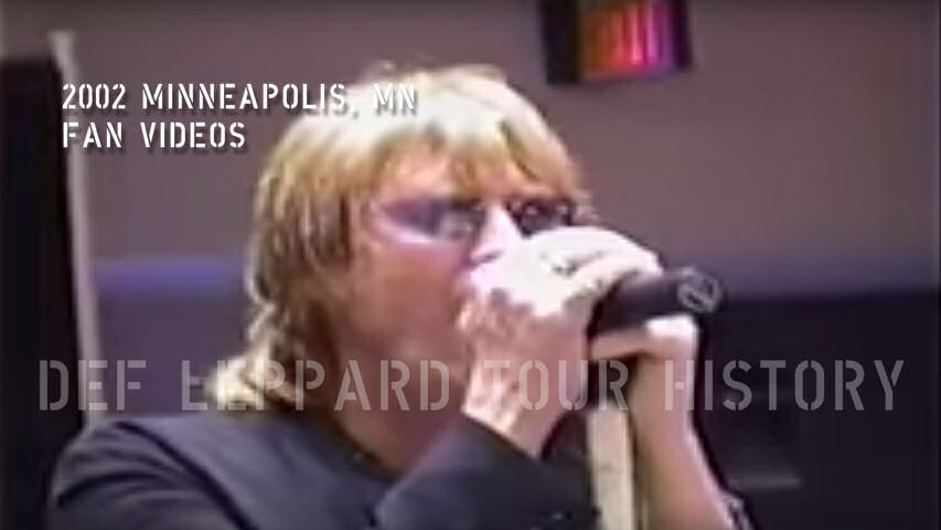 Def Leppard 2002 Videos.