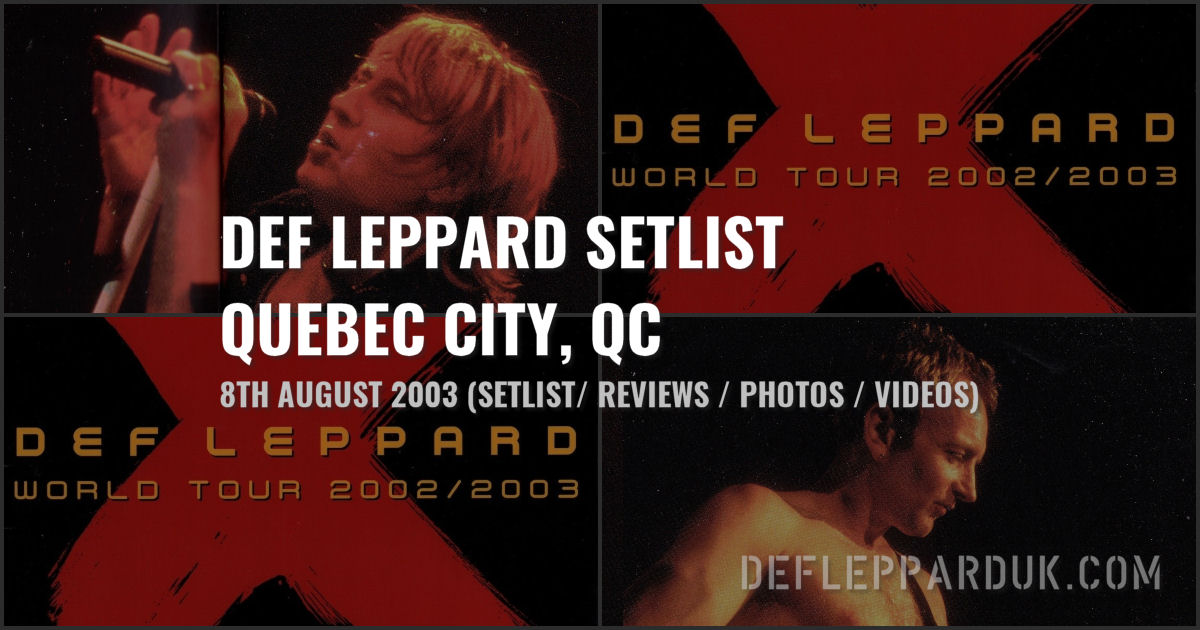 Def Leppard 2003.
