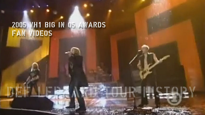 Def Leppard 2005 VH1 Fan Videos.