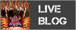 Def Leppard Live Blog 2012.