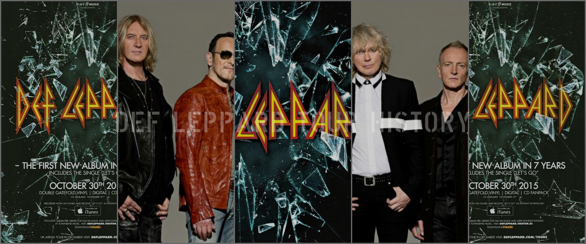 Def Leppard History 30th October 2015 Def Leppard Album Release