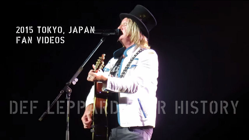Def Leppard 2015 Tokyo, Japan Fan Videos.