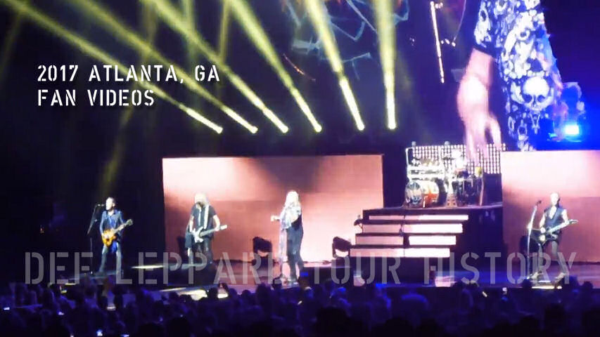 Def Leppard 2017 Atlanta, GA Fan Videos.