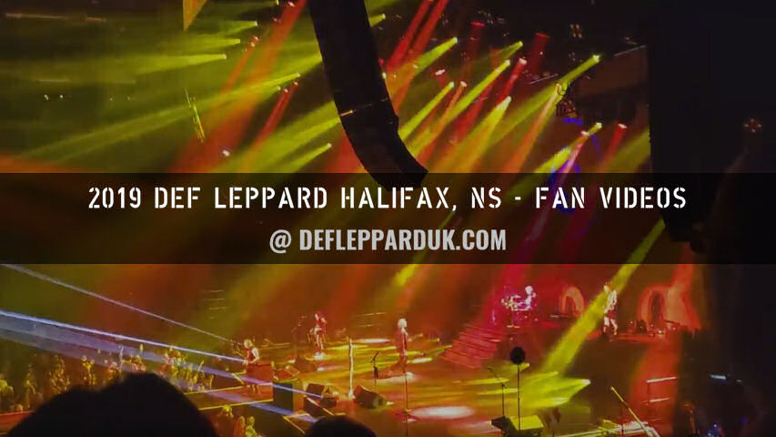 Def Leppard 2019 Fan Videos.