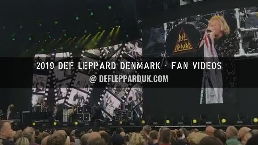 Def Leppard 2019 Fan Videos.