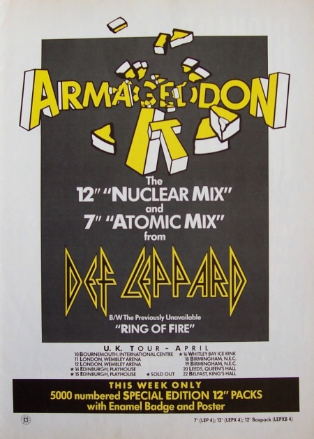 Armageddon It 1988.