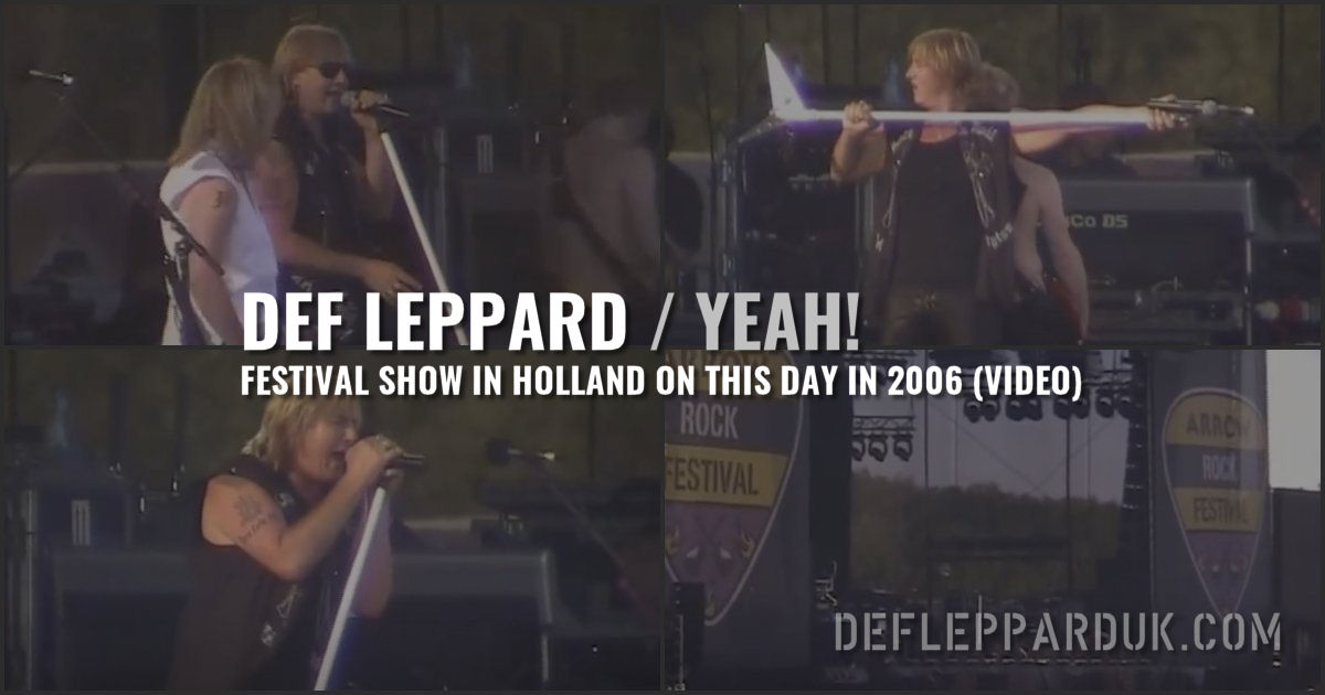Def Leppard 2006.