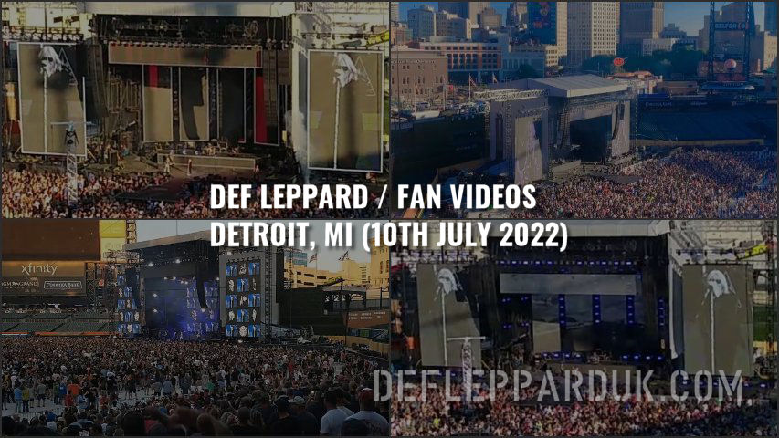 Def Leppard 2022 Fan Videos.