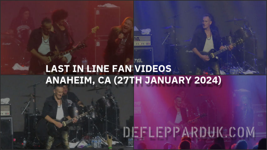 Last In Line Fan Videos 2024.
