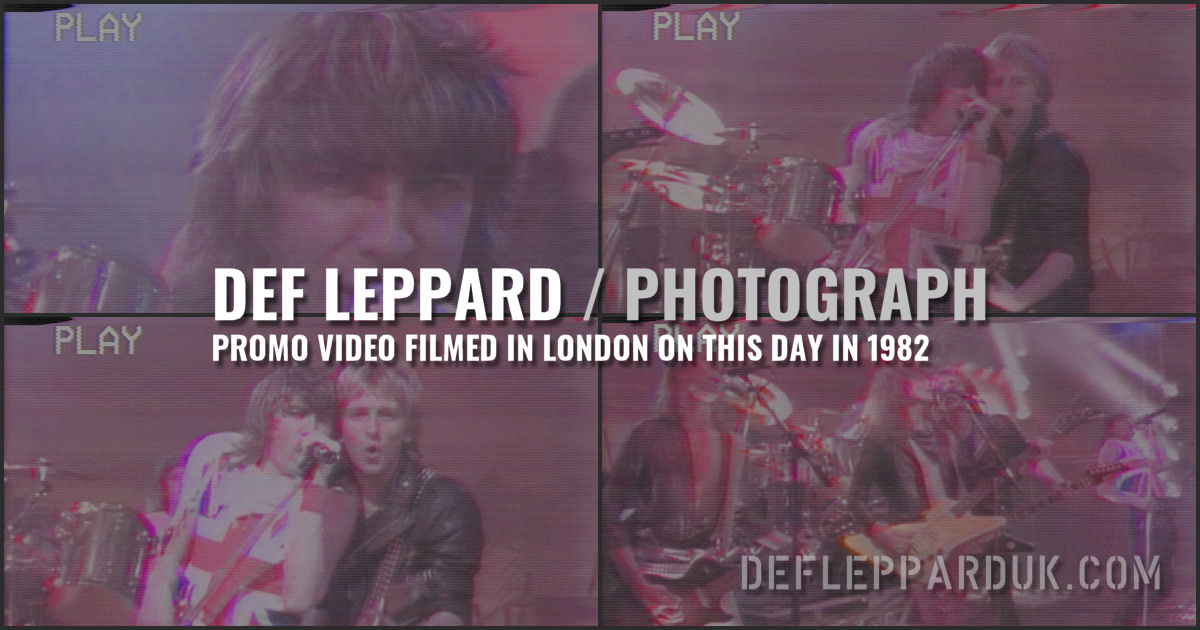Def Leppard 1982.