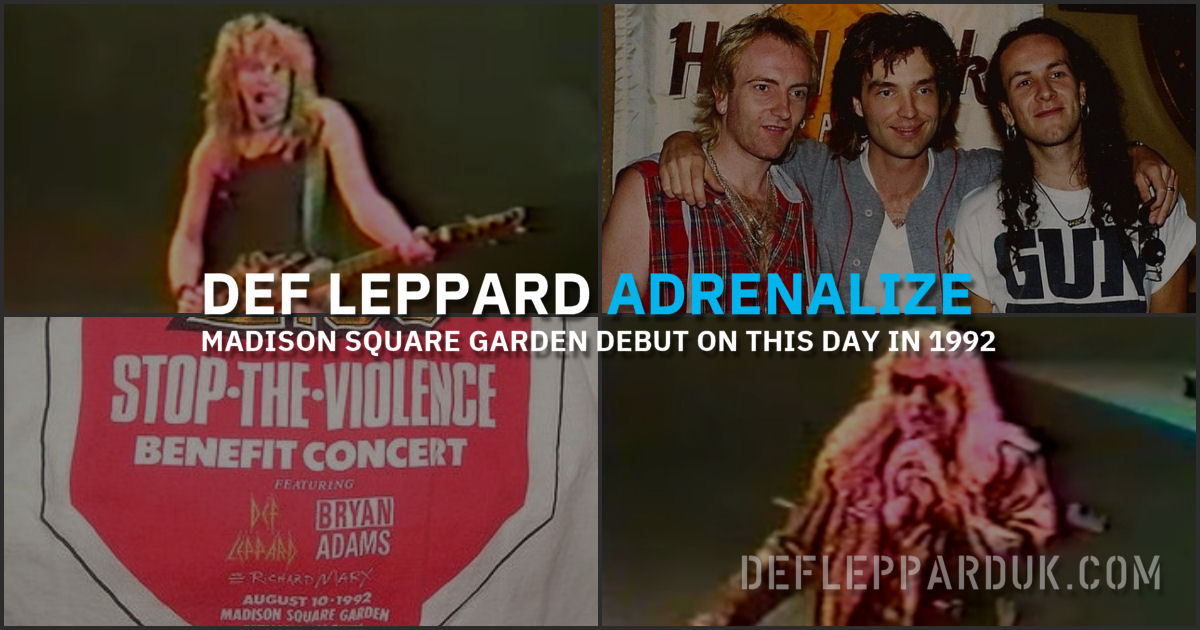 Def Leppard 1992.