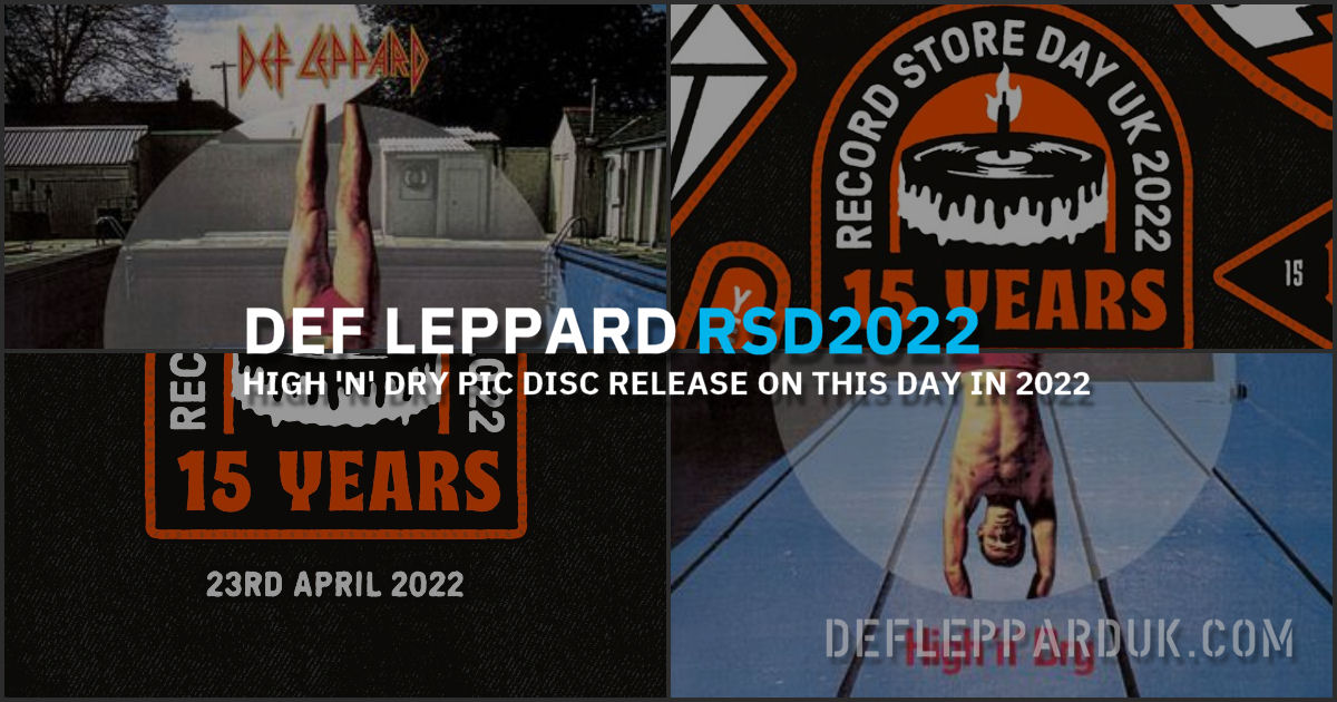 Def Leppard 2022.