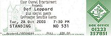 Cambridge Ticket.