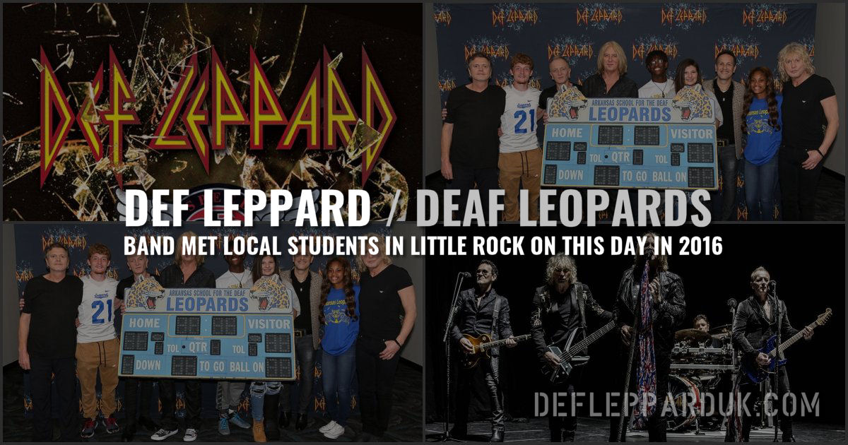 Def Leppard 2016.