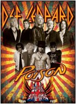 Def Leppard Rock Of Ages Tour 2012.