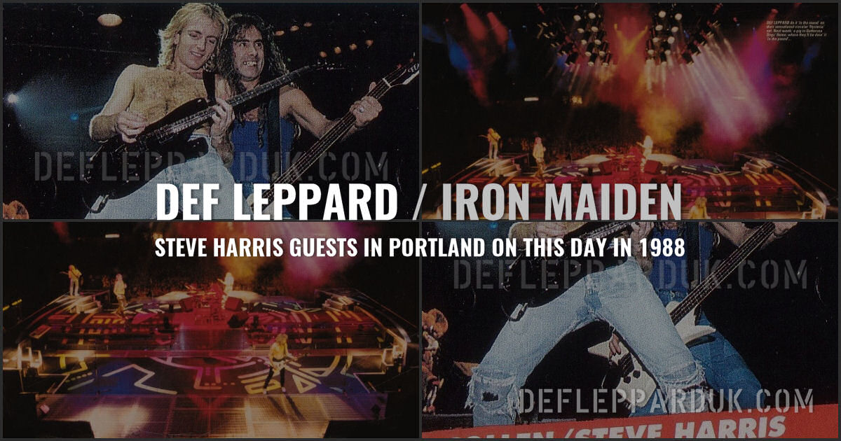 Def Leppard 1988. Def Leppard 1988.