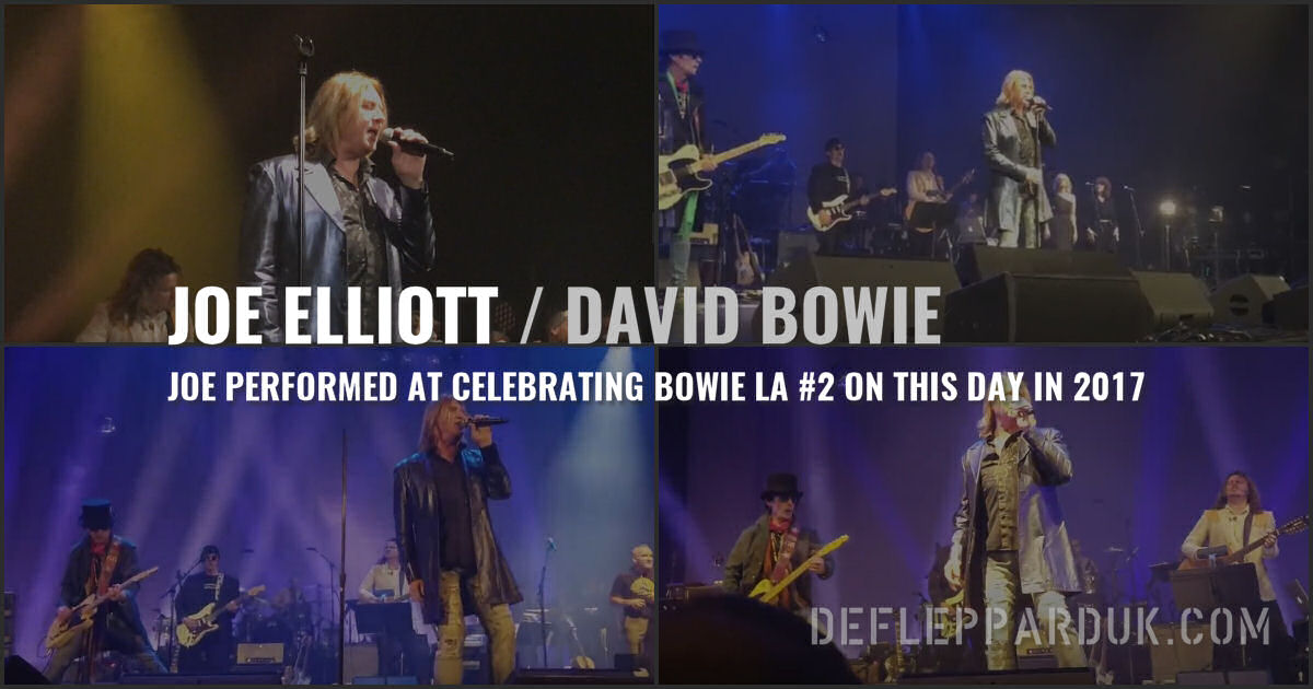 Celebrating David Bowie 2017.