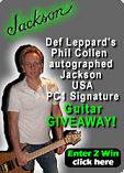 Phil Collen Guitar Giveaway.