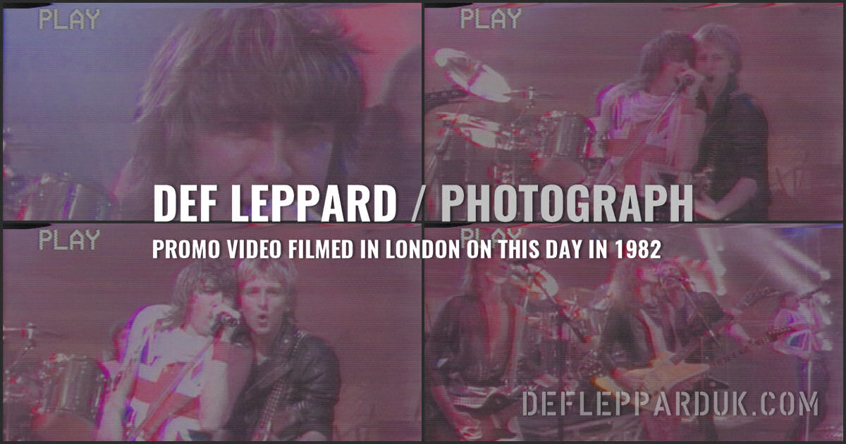 Def Leppard 1982.