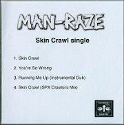 Man-Raze Skin Crawl UK Promo CD.