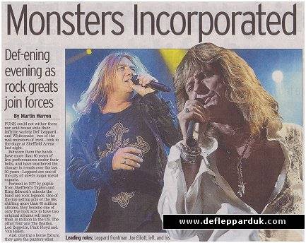 Def Leppard Sheffield 2008.