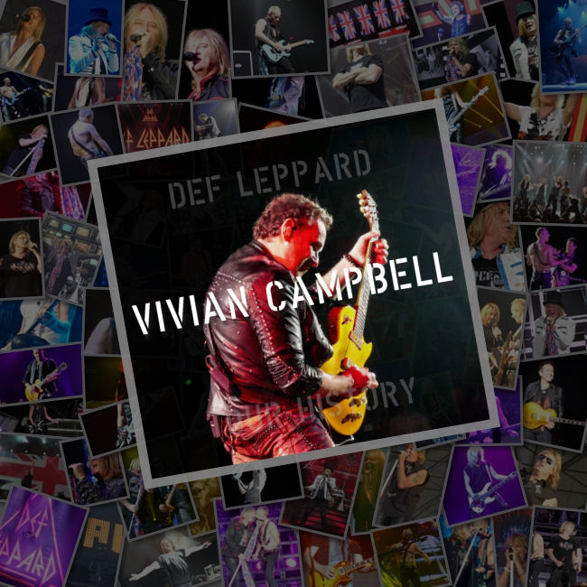 Def Leppard Vivian Campbell.