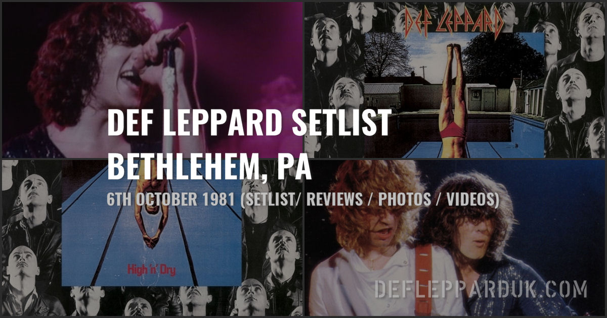 Def Leppard 1981.