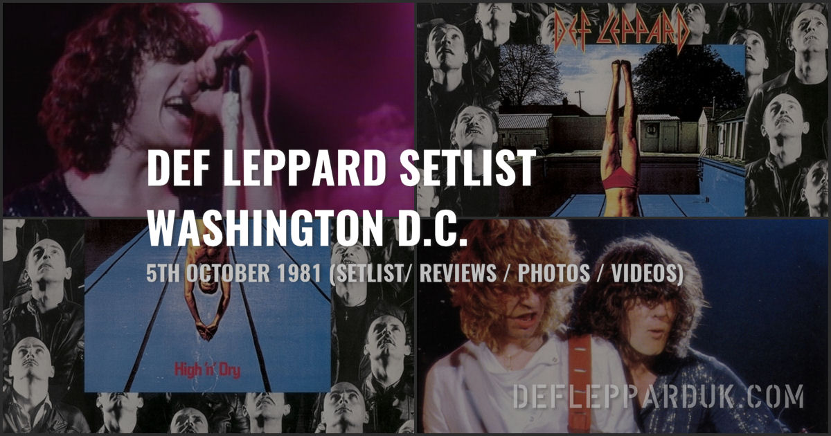 Def Leppard 1981. Def Leppard 1981.