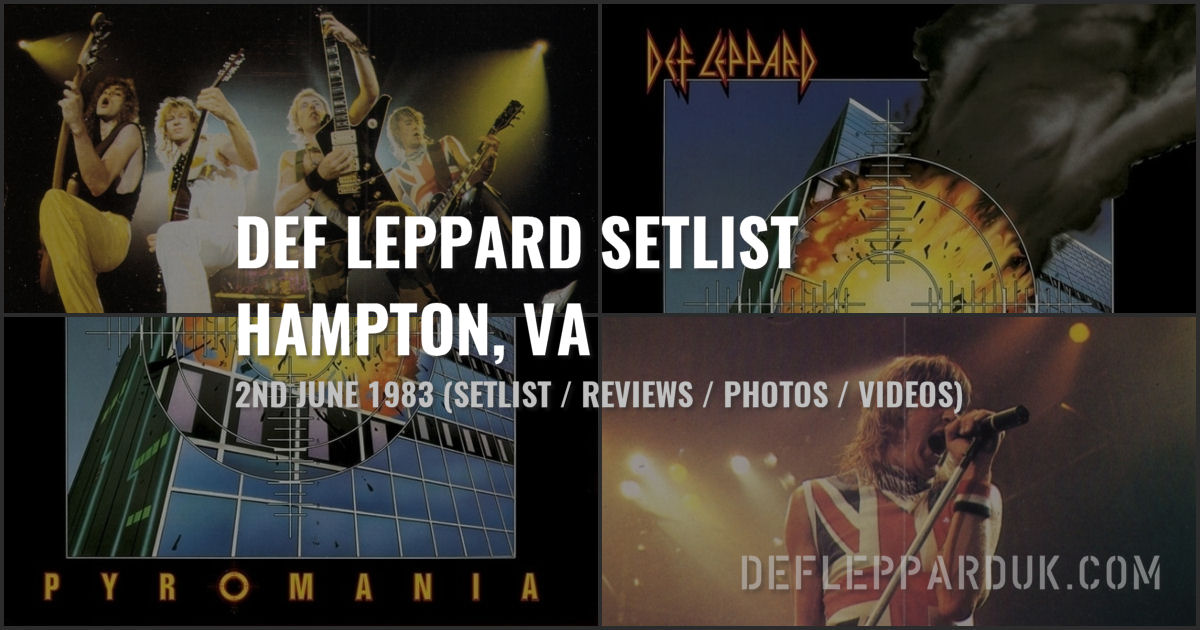 Def Leppard 1983. Def Leppard 1983.