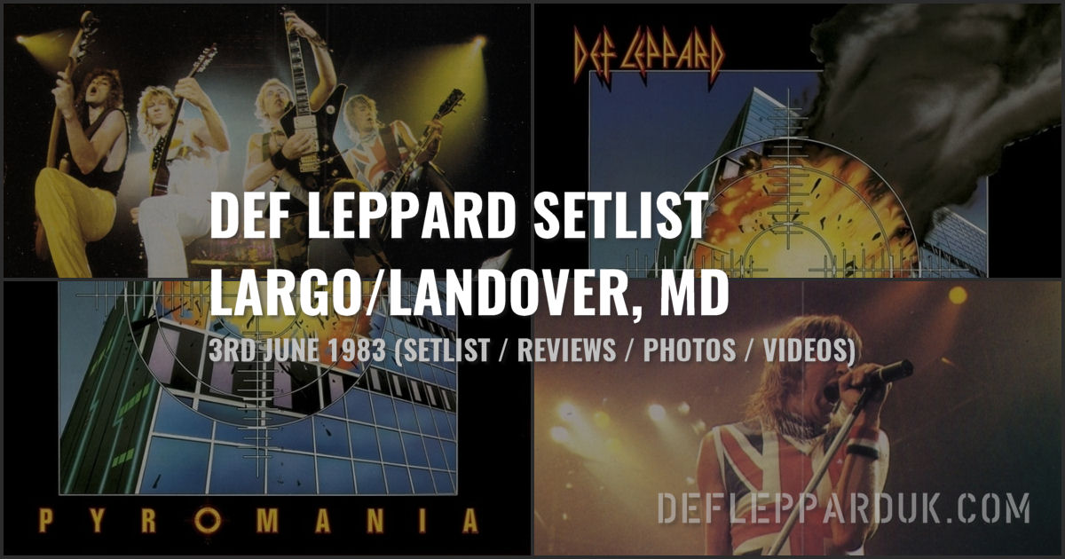 Def Leppard 1983. Def Leppard 1983.
