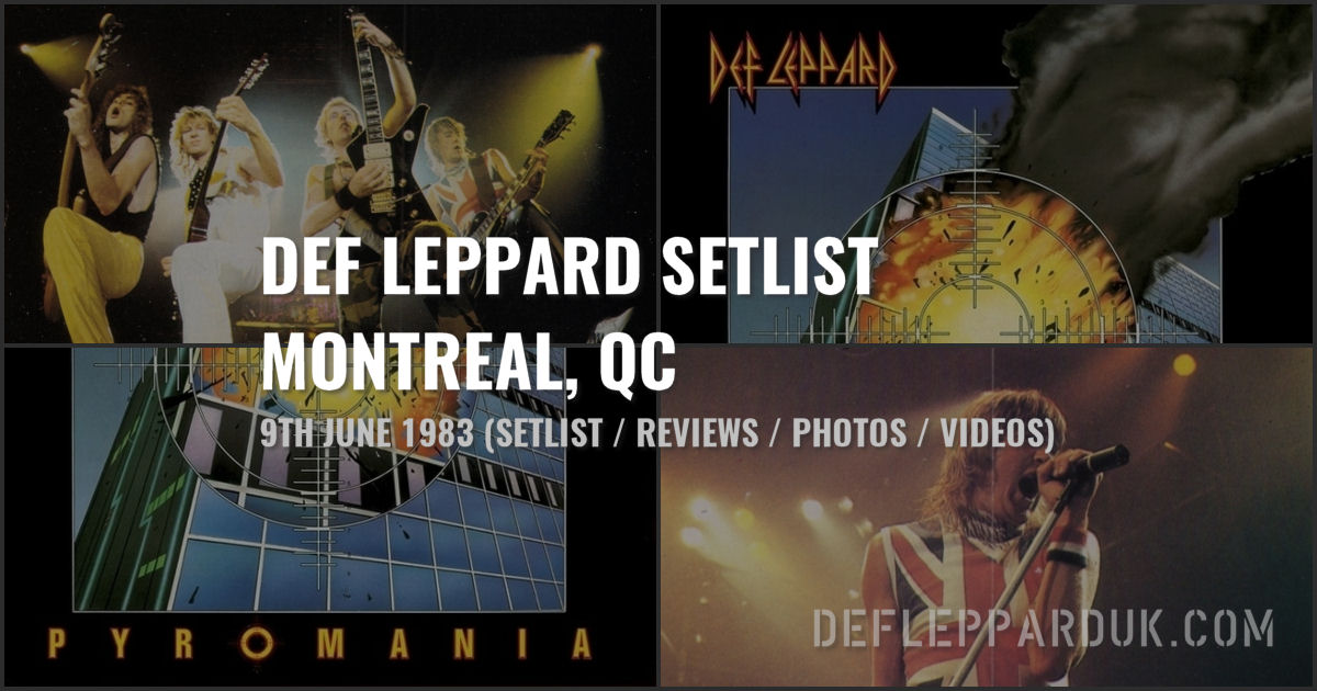 Def Leppard 1983. Def Leppard 1983.