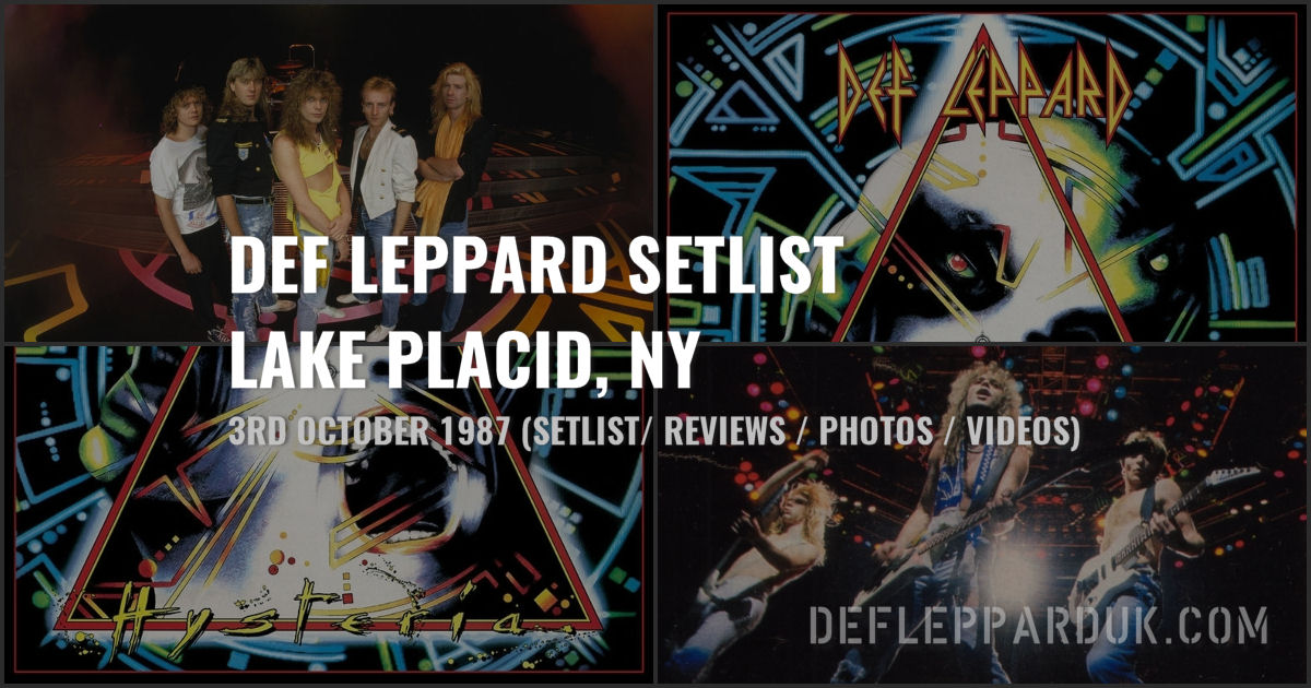 Def Leppard 1987.