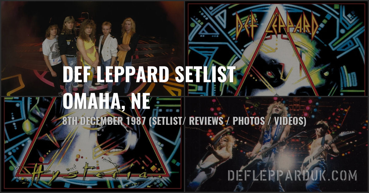 Def Leppard 1987. Def Leppard 1987.