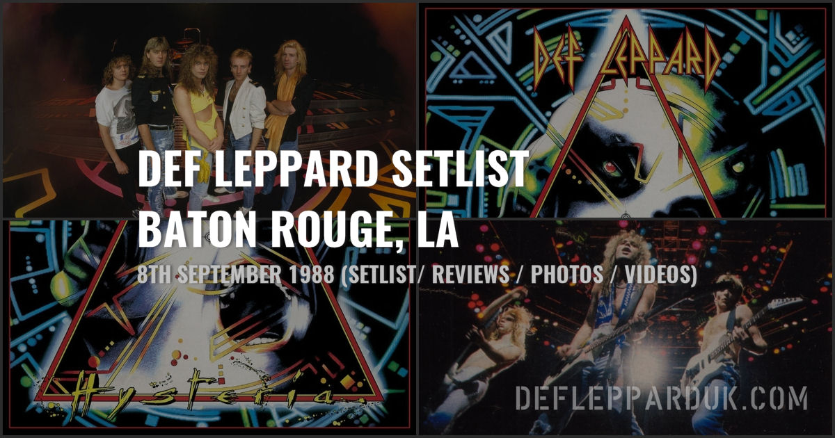 Def Leppard 1988.