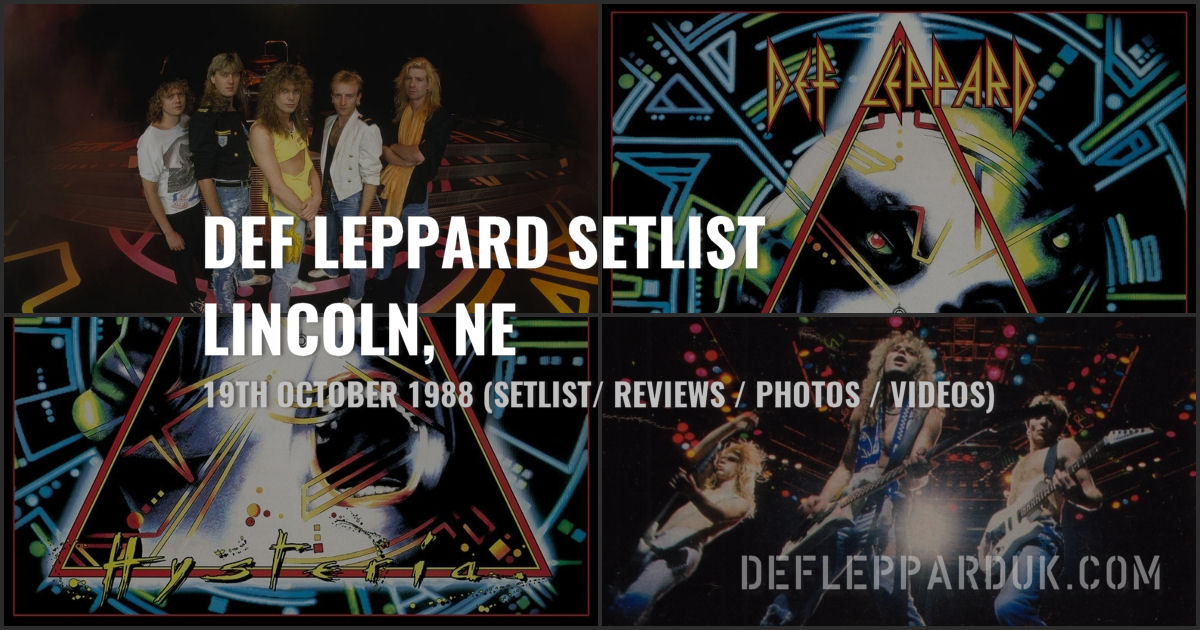 Def Leppard 1988.