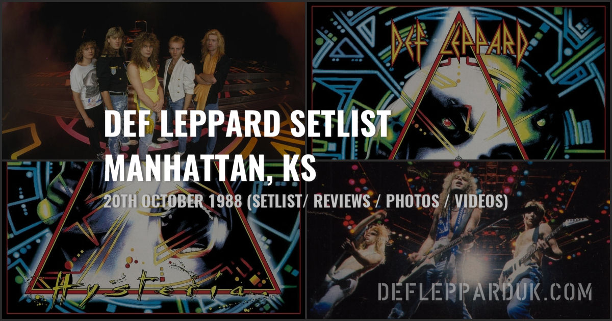 Def Leppard 1988. Def Leppard 1988.