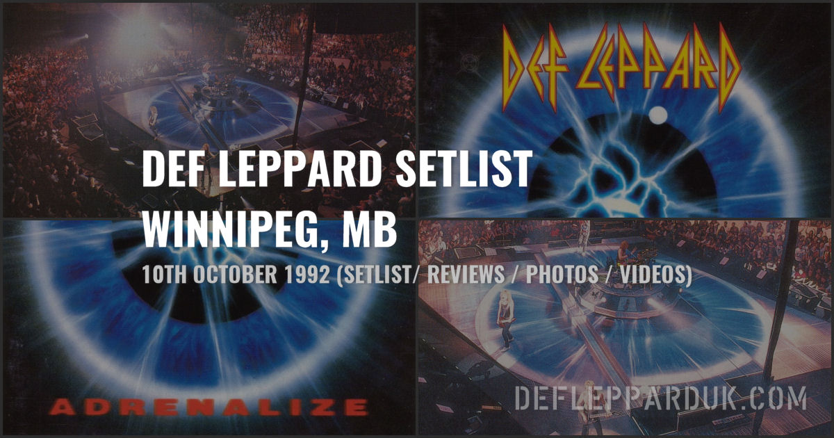 Def Leppard 1992. Def Leppard 1992.