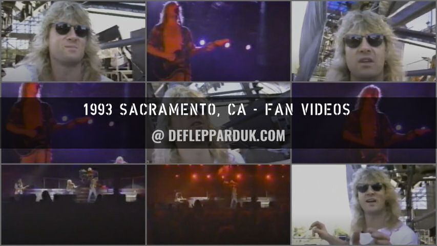 Def Leppard 1993 Fan Videos.