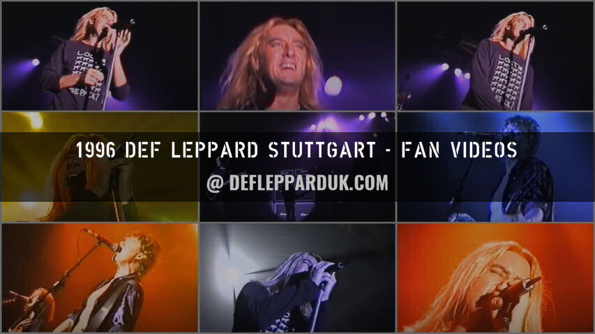 Def Leppard 1996 Fan Videos.