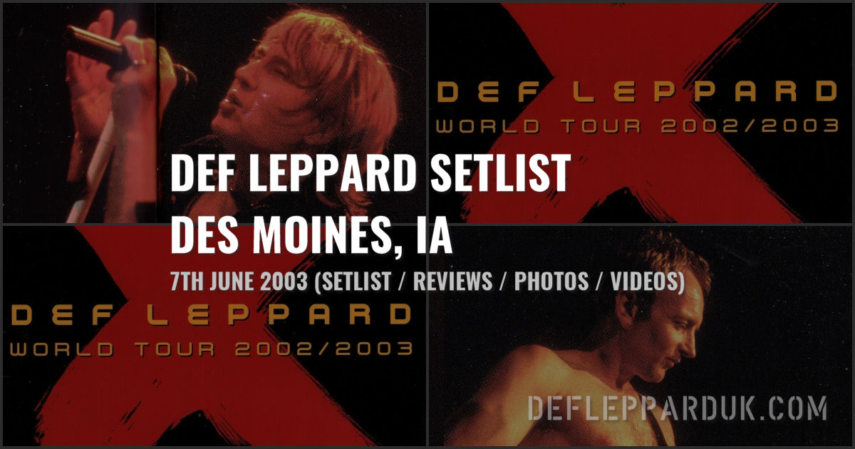 Def Leppard 2003.
