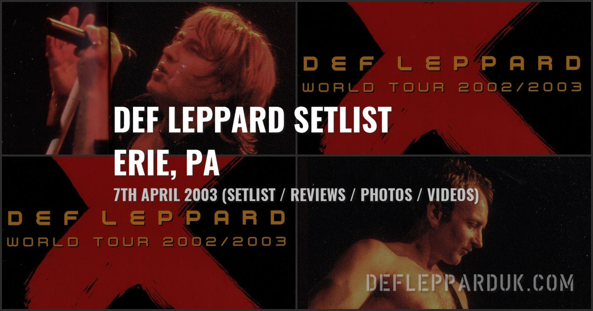 Def Leppard 2003.