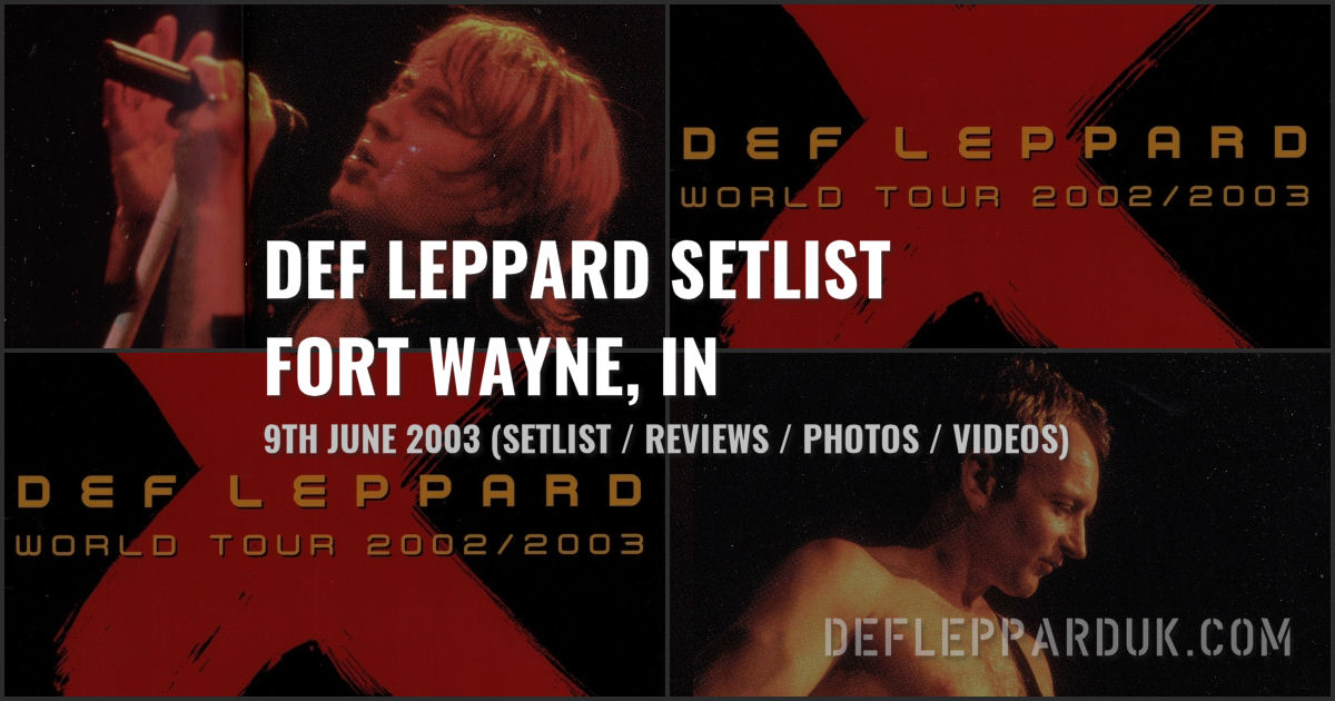 Def Leppard 2003.